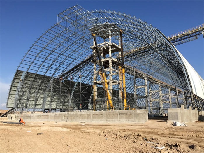 江西煤机油桶翘工程网架